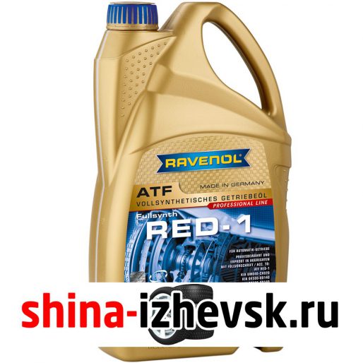 Трансмиссионное масло для автомобиля Ravenol ATF Red-1 4л в Ижевске